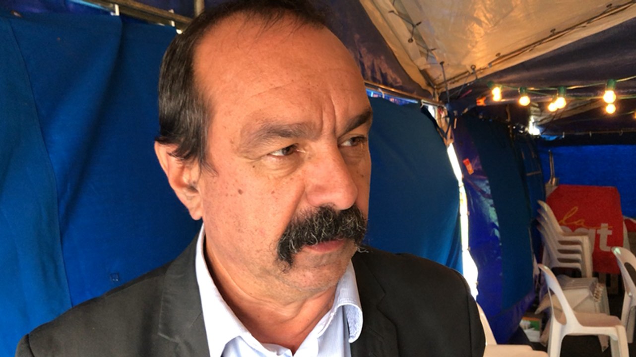 Philippe Martinez soutient les grévistes d’Enedis