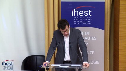 Cloture officielle du cycle 2017-2018 de l'IHEST , allocution de Philippe BAPTISTE