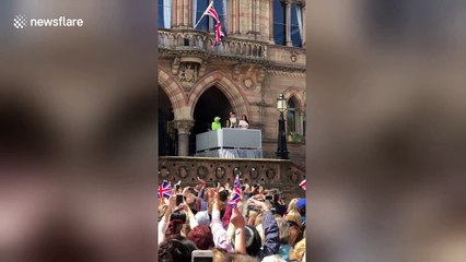 Queen and Meghan visit Chester on first joint trip