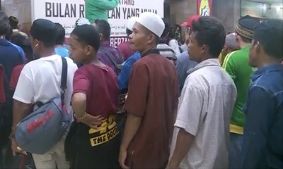 Begini Suasana Malam Takbiran di Masjid Istiqlal
