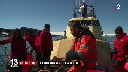 Antarctique : la fonte des glaces s'accélère