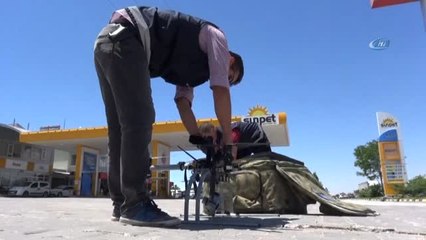 Aksaray'da Drone ile Trafik Uygulaması