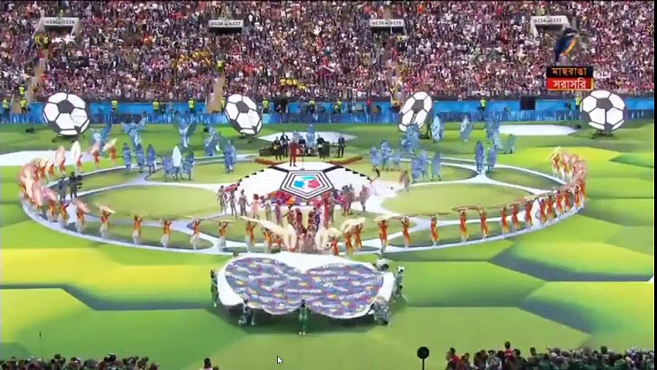 FIFA 2018 Football World cup Opening Ceremony  Russia