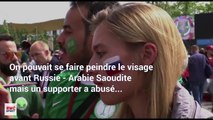 Coupe du monde : Un fan russe a (un peu) abusé de la peinture