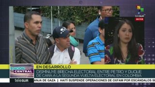 Colombia: se cancela debate entre Iván Duque y Gustavo Petro