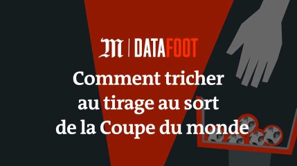 Coupe du monde 2018 : comment tricher au tirage au sort grâce à une formule mathématique