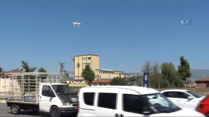 Yollardaki Bayram Trafiğine Drone'lu Denetim