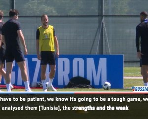 Download Video: England have to be patient against Tunisia - Trippier