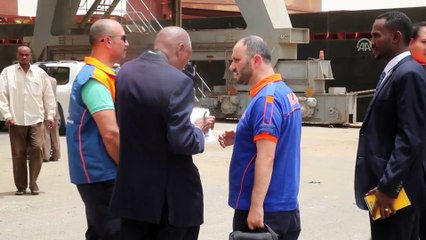 AFAD'dan Sudan'a 10 bin ton buğday yardımı - PORT SUDAN