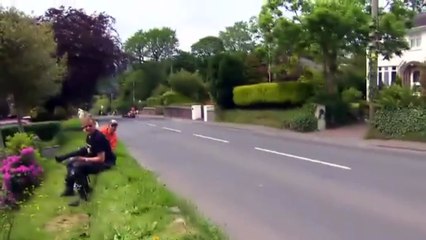 Side car TT MAN ACDC "thunderStruck"
