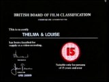 Opening To Thelma and Louise UK VHS 1993