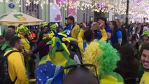 2018 FIFA Dünya Kupası heyecanı sokaklara taştı - MOSKOVA