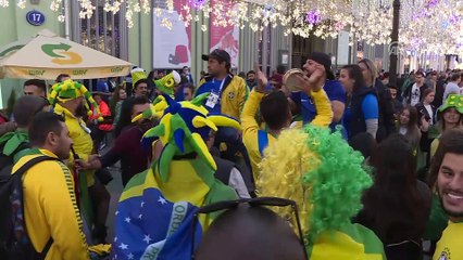 2018 FIFA Dünya Kupası heyecanı sokaklara taştı - MOSKOVA