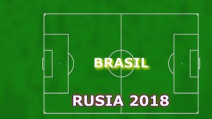 Los 23 de Brasil para el Mundial de fútbol Rusia 2018