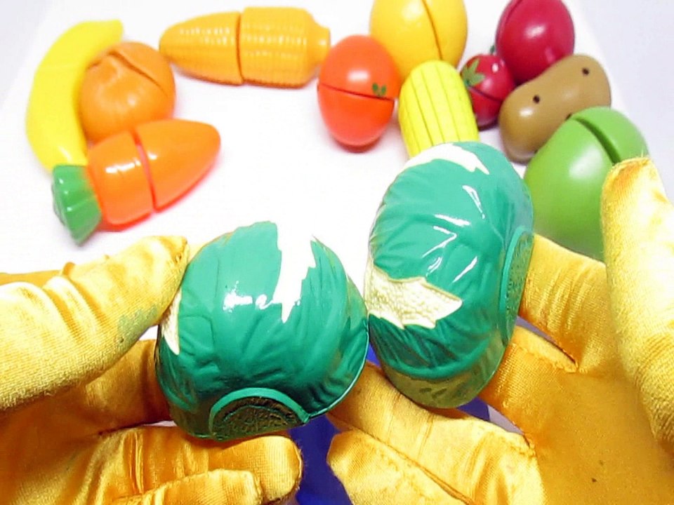 Preschool Learning Learn Names of Fruits and Vegetables With Toy Kids learning fruits vegetables