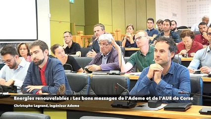 Energies renouvelables - Les bons messages de l'Ademe et de l'AUE de Corse