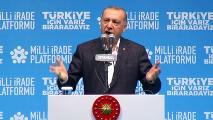 Cumhurbaşkanı Erdoğan: 'Sizler gözünü ülkemize dikmiş yüz milyonlarca mazlumun sorumluluğunu sırtınızda taşıyorsunuz' - İSTANBUL