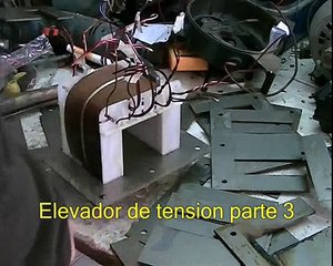 Bobinados y reparaciones   Elevador de tensión 3