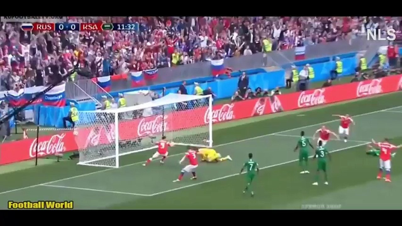 Russia vs Saudi Arabia Highlights  5-0 FiFA World Cup
