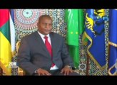 RTG/Séance de travail entre le  président Centrafricain Faustin Archange Touadéra et le président Gabonais Ali Bongo Ondimba sur le maintien de l’armée Gabonaise à Bangui