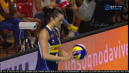 3º SET - BRASIL X ITÁLIA – LIGA DAS NAÇÕES FEMININA – 14/06/2018