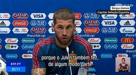 Sergio Ramos afirma que ninguém está acima da Seleção Espanhola