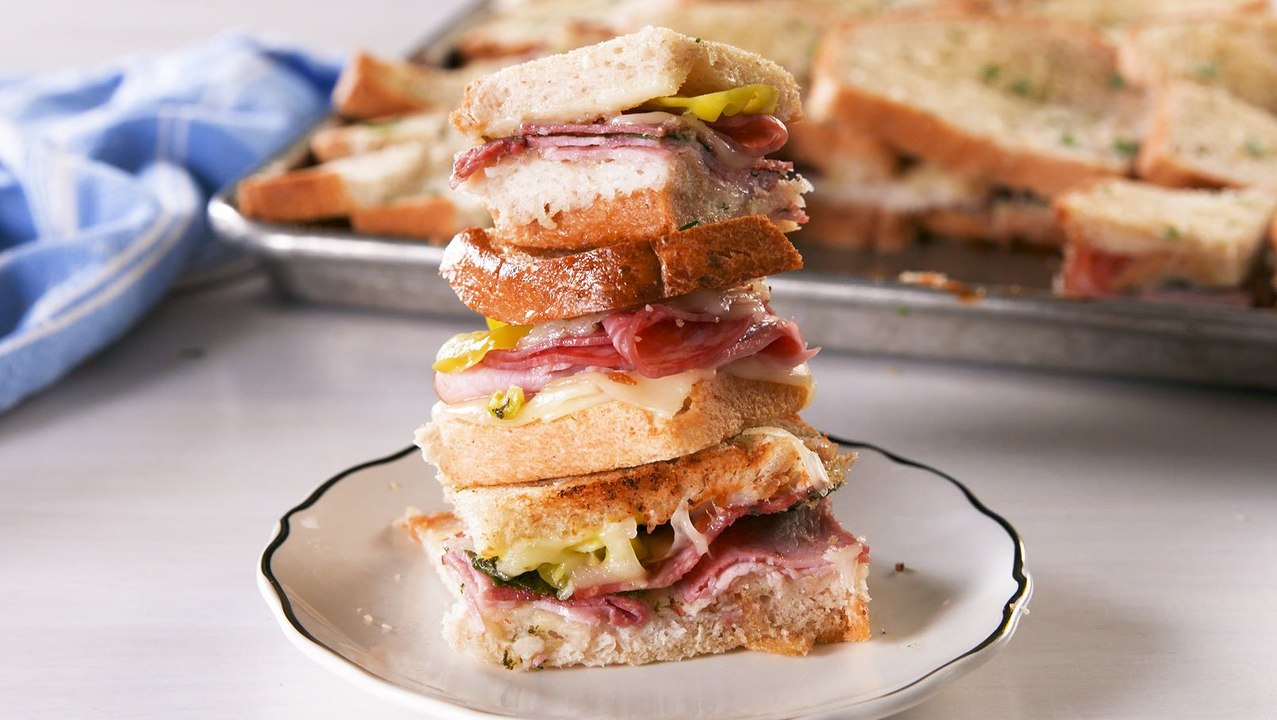 Sheet-Pan Italian Subs Are The Best Way To Feed A Crowd