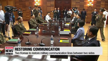 Two Koreas issue joint statement after first general-level military talks in over decade