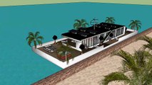 Houseboat construction Design Plans Seattle Luxury Houseboats Floating Mansion Times WA Aurora