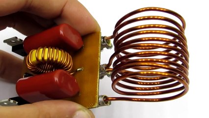 DIY SIMPLE INDUCTION HEATER