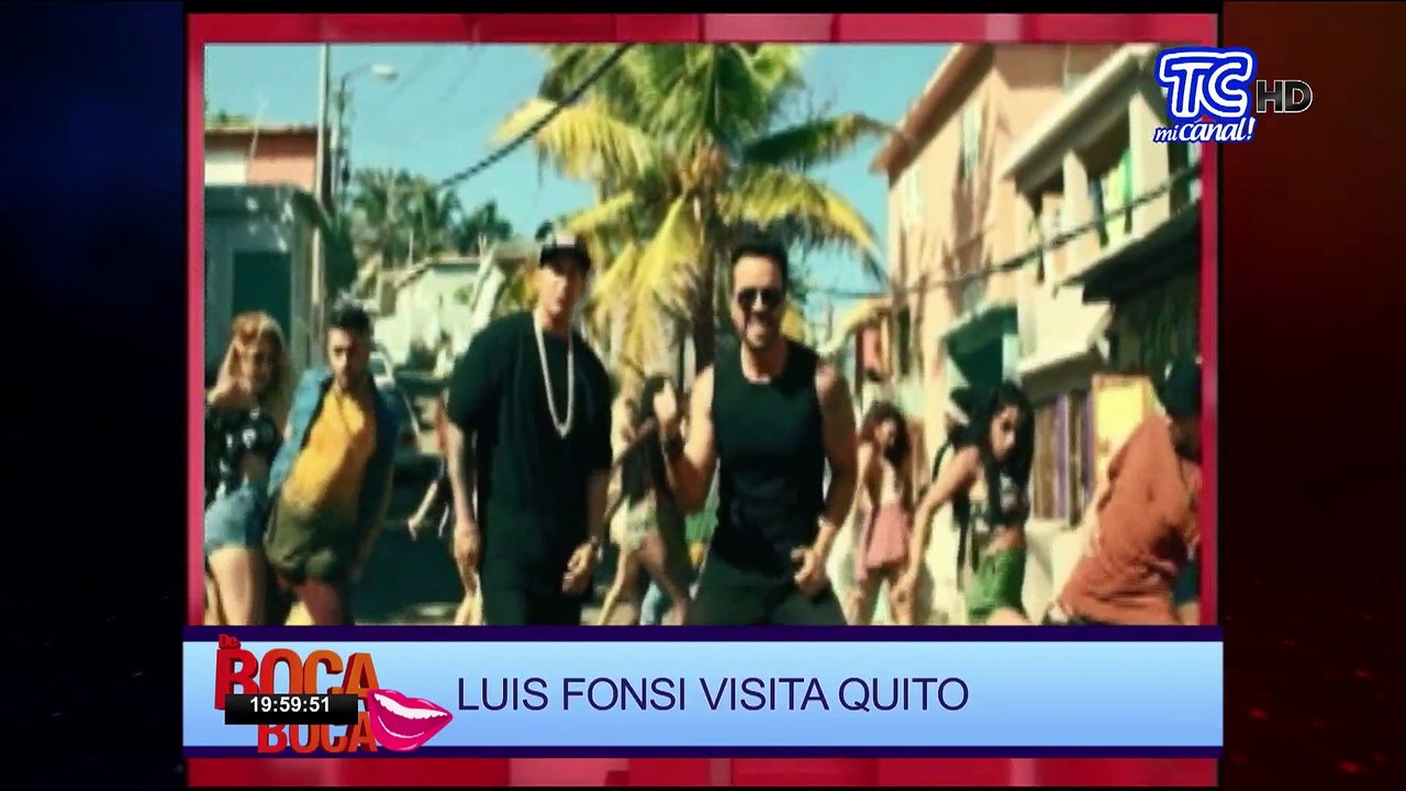Luis Fonsi estuvo en Ecuador