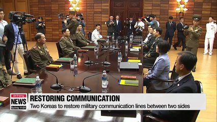 Two Koreas issue joint statement after first general-level military talks in over decade