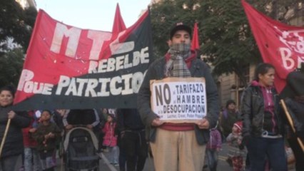 Tải video: Sindicatos argentinos desafían al FMI con paro general antes de inminente huelga