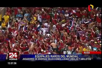Sepa cuáles son los raros artículos que llevan los equipos al Mundial de Rusia