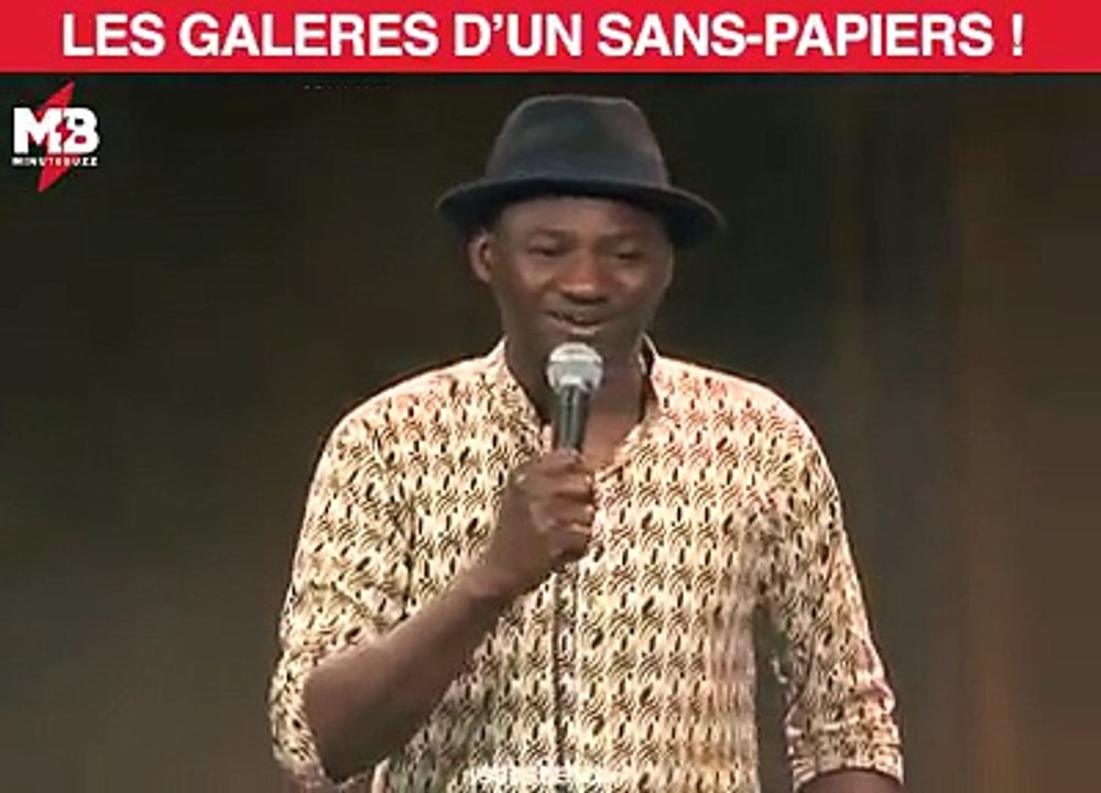 Quand le premier humoriste Sans Papiers raconte sa vie de galères  par Zaef Le Sans Papiers
