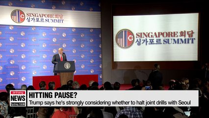 Trump nominee for South Korea ambassador backs 'pause' in military exercises