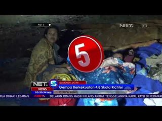 NEWSFLASH- Gempa Berkekuatan 4,8SL Terjadi Di Sumenep -NET5