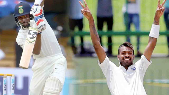 India vs Afghanistan Test : Hardik Pandya slams 3rd Test fifty | वनइंडिया हिंदी