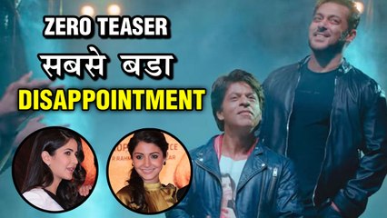 Descargar video: Zero Eid Teaser | Katrina Kaif And Anushka Sharma Missing, Shah Rukh Khan & Salman Steal Limelight