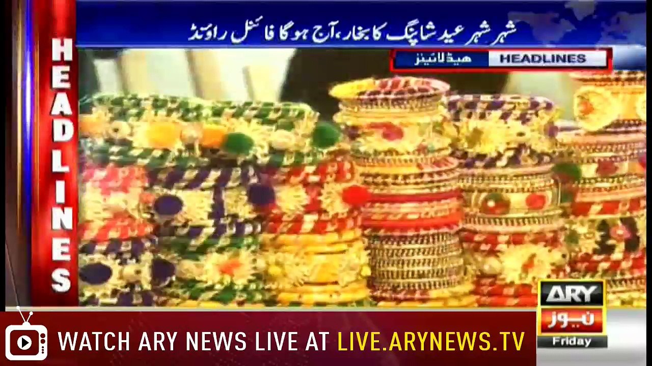 Headlines 1000 15th June 2018