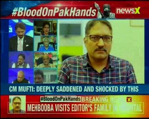 Shujaat Bukari shot dead in Srinagar; sick 'Pakistaniyat' exposed. Where's his 'human rights'