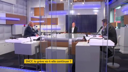 Grève à la SNCF : "La discussion syndicale ne se mène pas simplement par la grève. La CFDT Cheminot a décidé de ne pas perturber le bac, c’est un élément important", indique Laurent Berger, secrétaire général de la CFDT #8h30politique