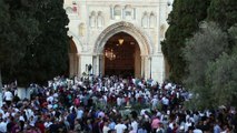 90 bin Müslüman bayram namazını Mescid-i Aksa'da kıldı - KUDÜS