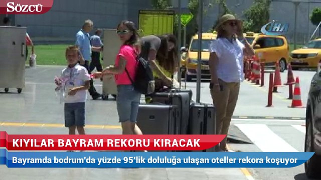 Kıyılar bayram rekoru kırıyor