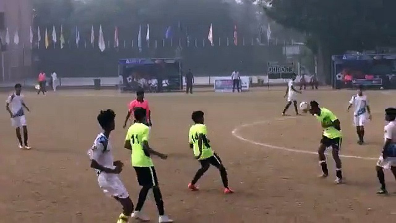 Quarterfinal Football Match - Aster Public School Greater Noida vs Indian School Oman