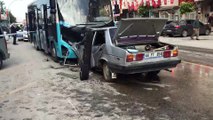 Otomobil ile halk otobüsü çarpıştı: 1 ölü, 1 yaralı - MALATYA