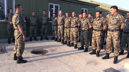 Afrin sınırındaki Mehmetçik'in bayram sevinci - HATAY