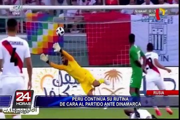 André Carrillo recibió su cumpleaños en Rusia junto a sus compañeros de selección