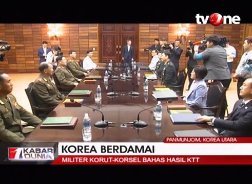 Militer Korut dan Korsel Bahas Hasil KTT