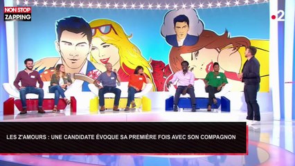 Les Z'amours : Une candidate évoque sa première fois avec son compagnon, fou rire sur le plateau (Vidéo)